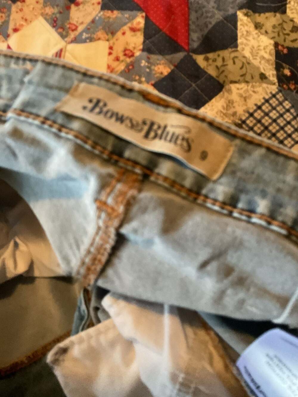 Bows & Blues Multi-Pocket Cargo Denim Jeans - Picture 3 of 3
